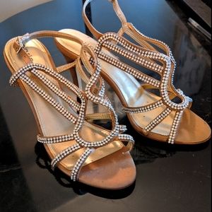 Champagne High heels